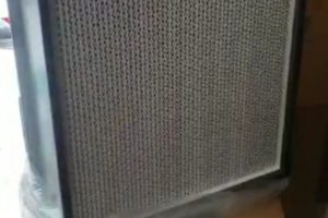 Hepa filter H13 untuk HVAC