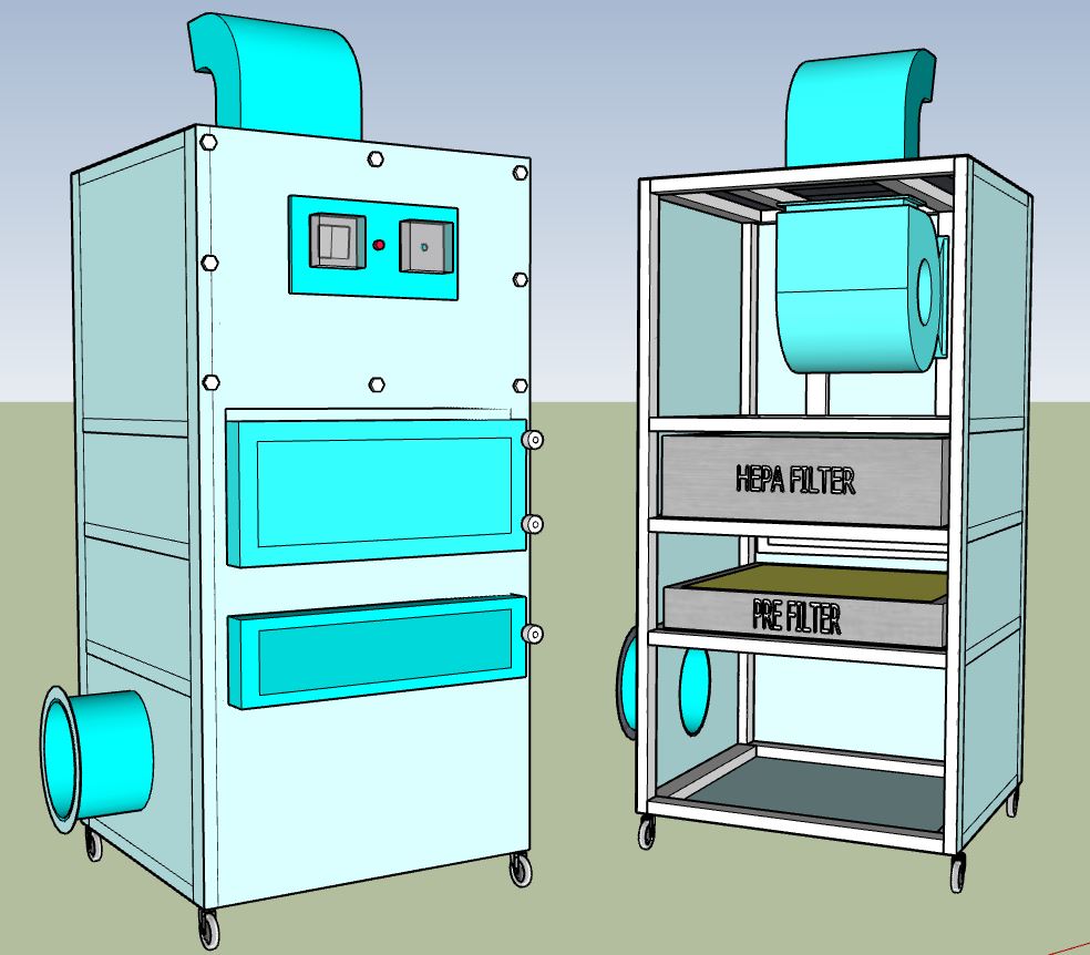 Hatga negative pressure untuk ruang isolasi
